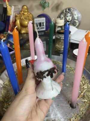 Vela Ritualizada para Claridad mental