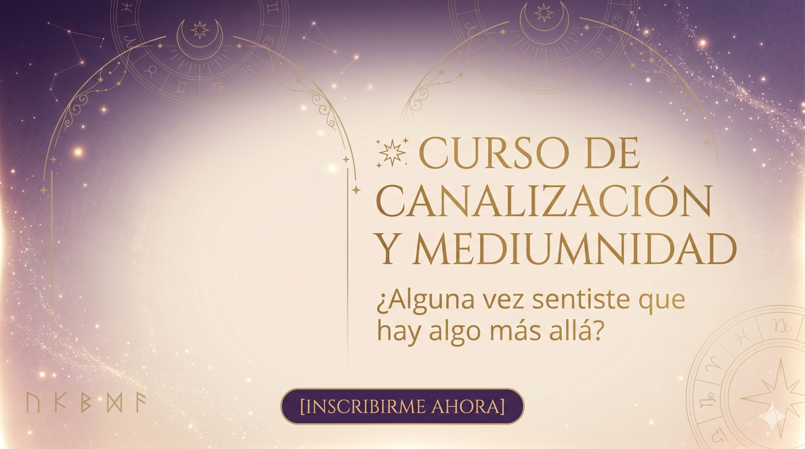 ✨ Curso de Canalizaciones y mediumnidad ✨
