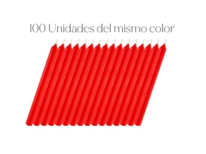 VELA LARGA X 1 UNID (19CM )